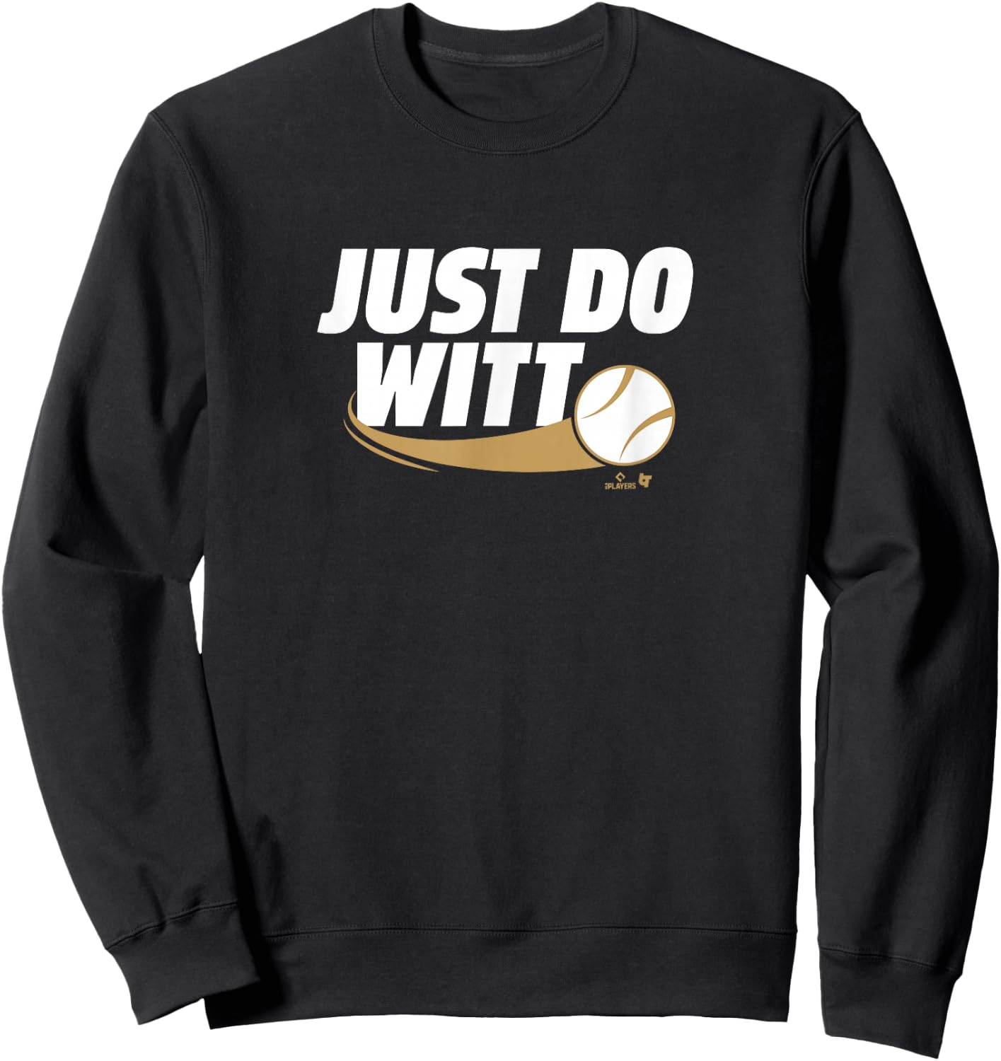 Bobby Witt Jr: Just Do Witt - Kansas City Baseball Sweatshirt - Sweatshirt | Black