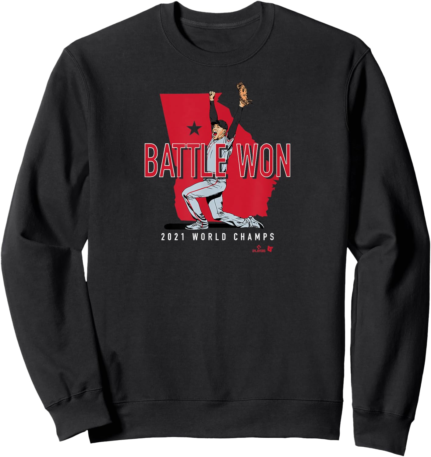 Officially Licensed Freeman - Freddie Freeman: Battle Won Sweatshirt - Sweatshirt | Black