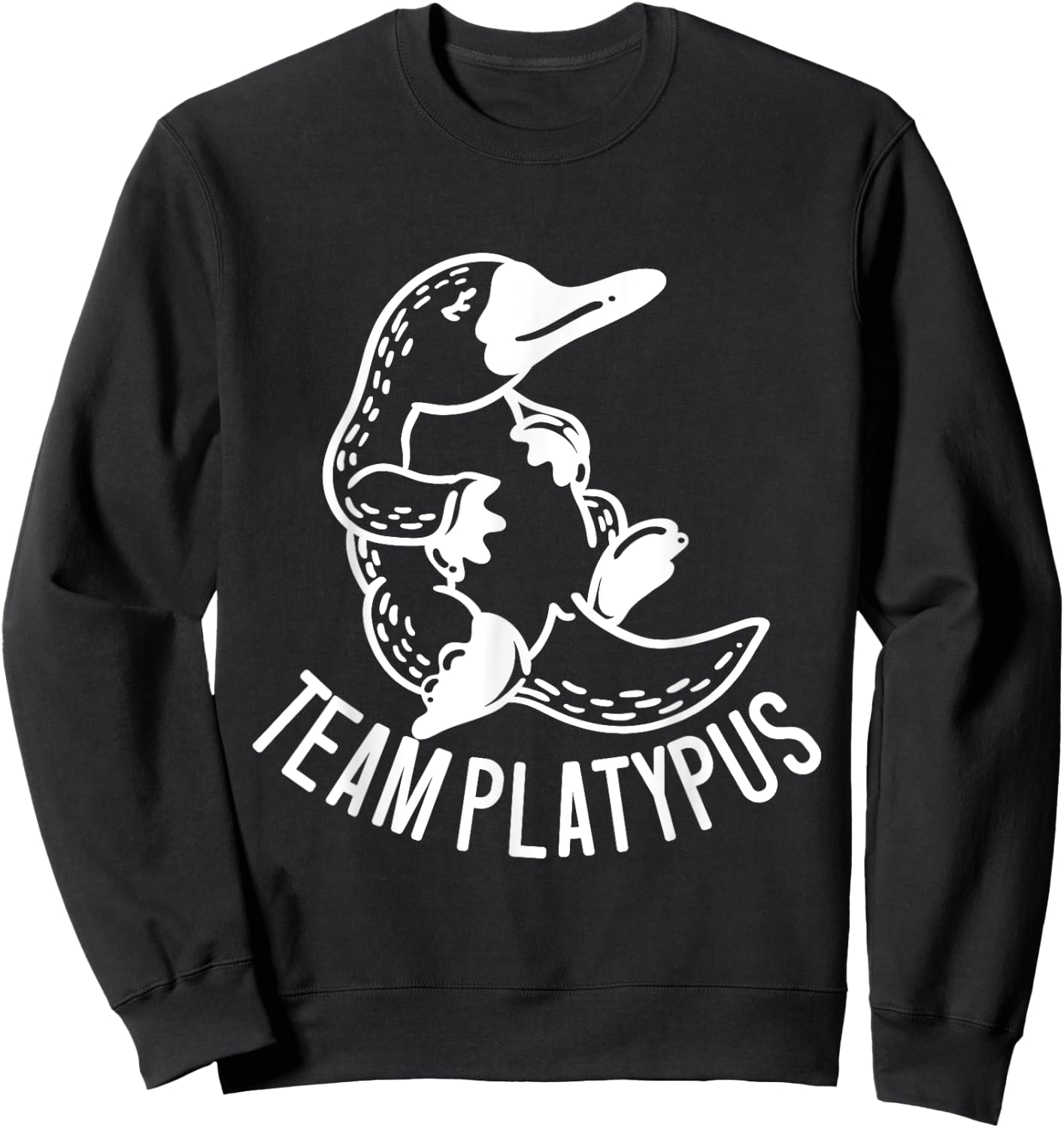 Team Platypus Sweatshirt - Sweatshirt | Black