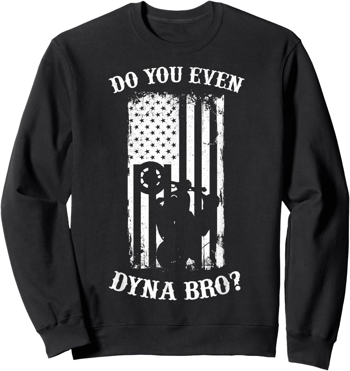 Wheelie Motorcycle Rider Stunt Rider Club style Motorcycle Sweatshirt - Sweatshirt | Black