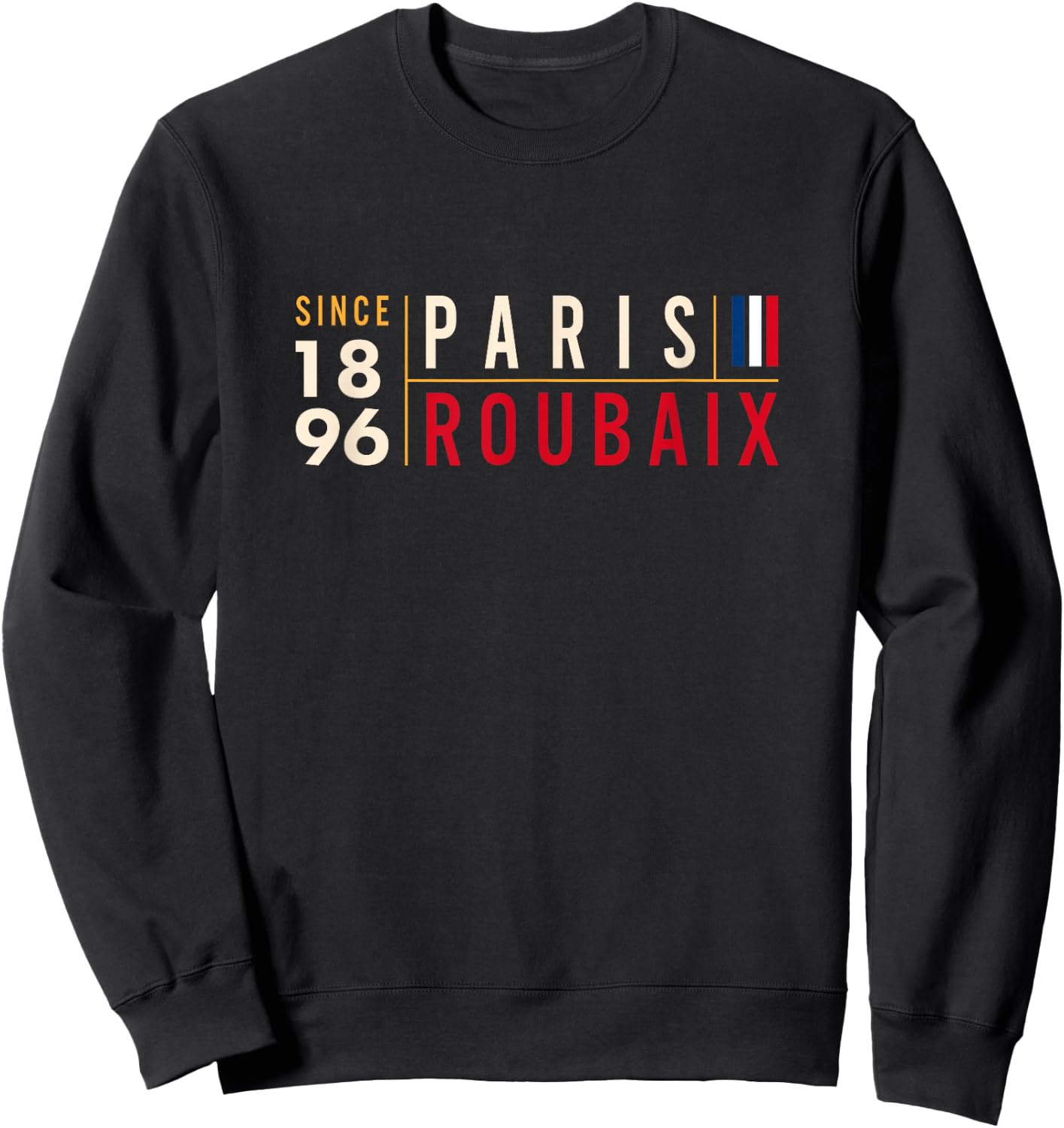 Paris Roubaix Since 1896 Hell of the North Sweatshirt - Sweatshirt | Black
