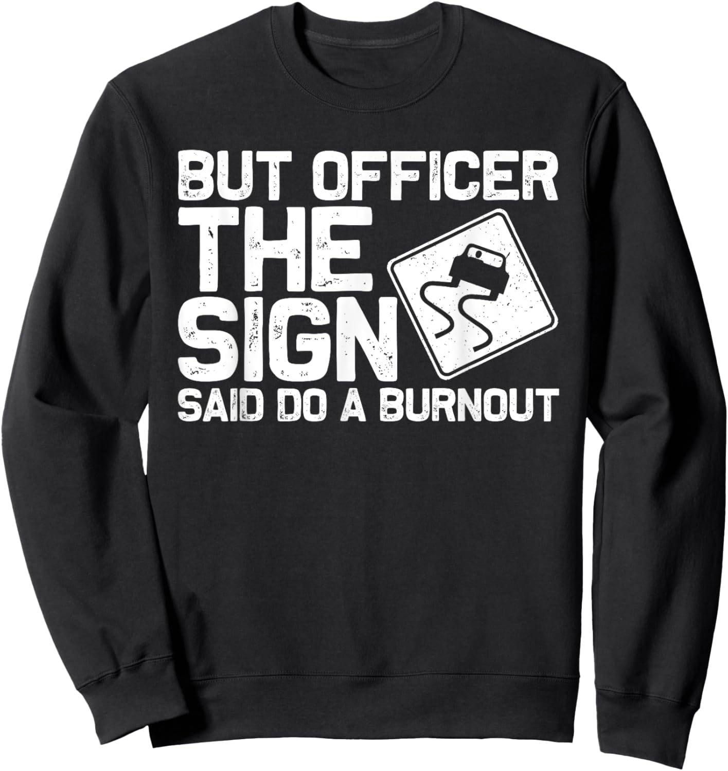 Cool Car Racing Auto Owner Drift Drag Racing Burnout Sweatshirt - Sweatshirt | Black