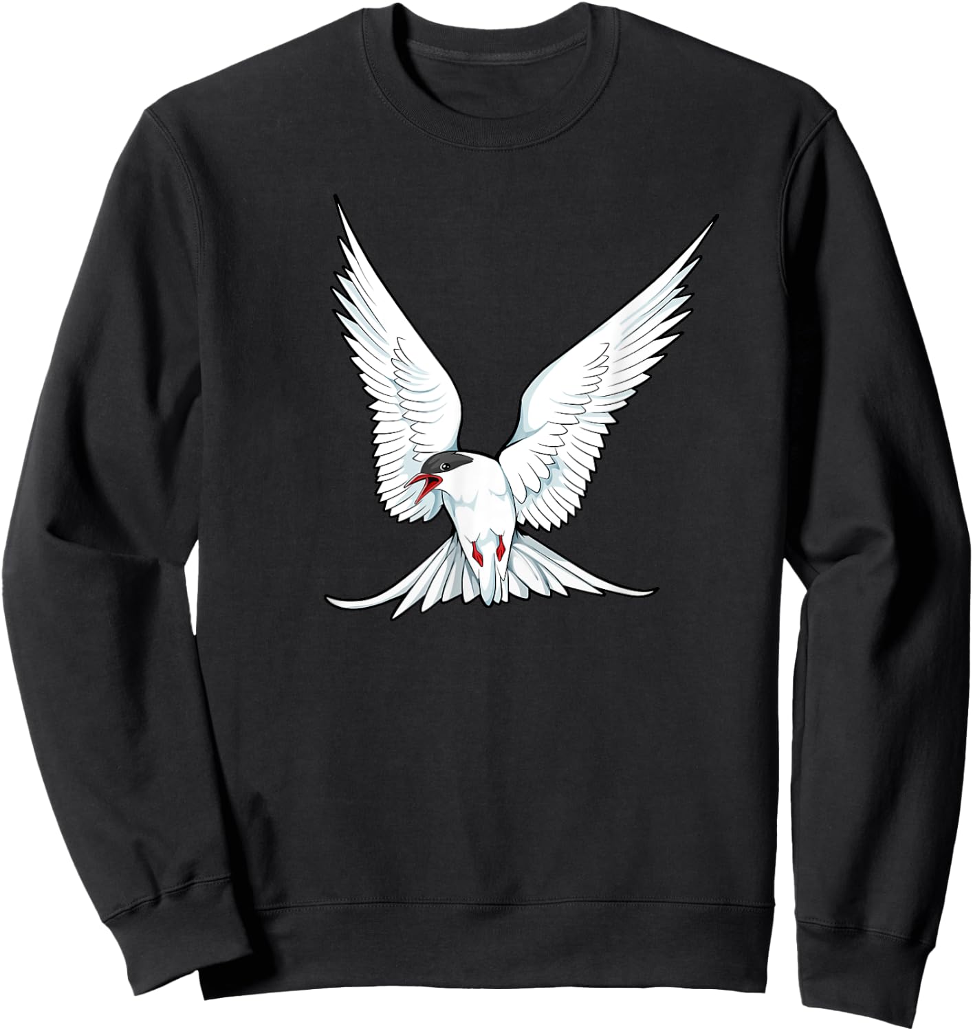 Drawing of a Arctic tern Sweatshirt - Sweatshirt | Black