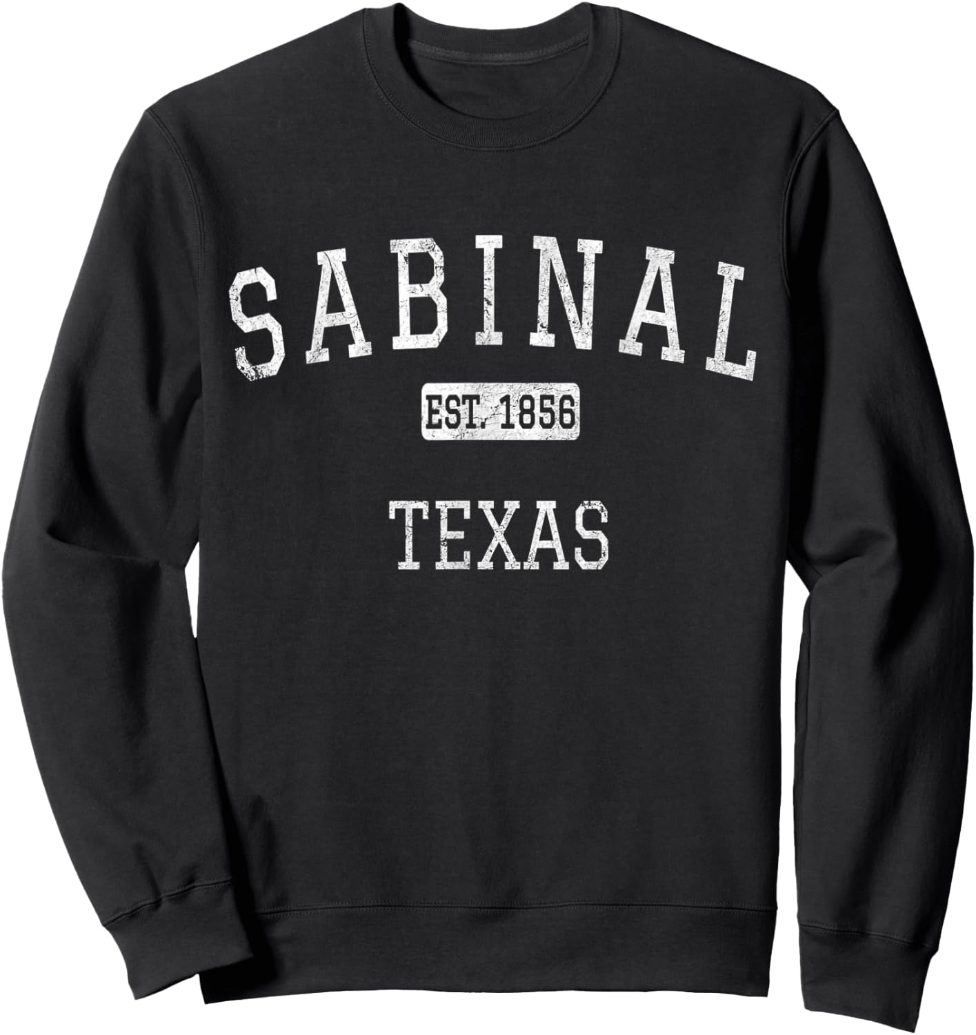 Sabinal Texas TX Vintage Sweatshirt - Sweatshirt | Black