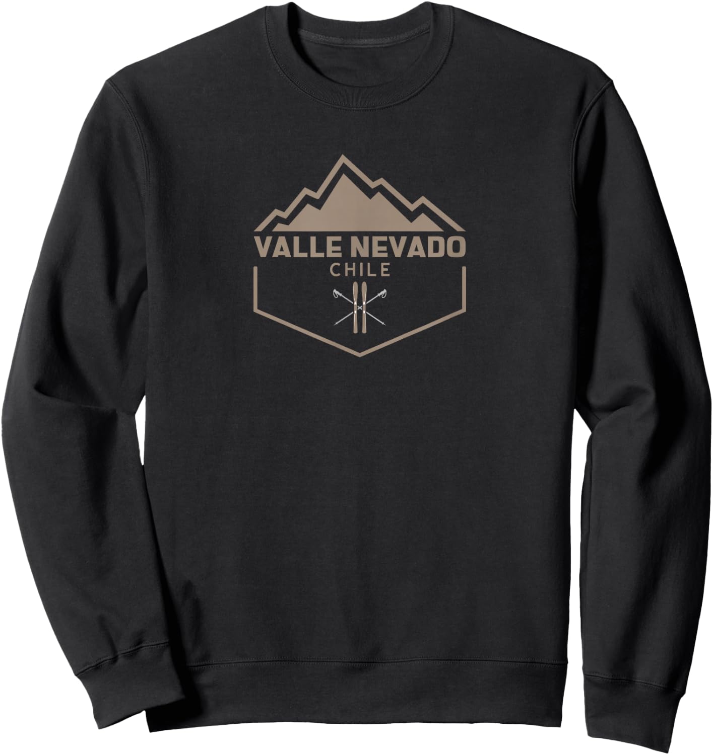 Valle Nevado Chile Sweatshirt - Sweatshirt | Black