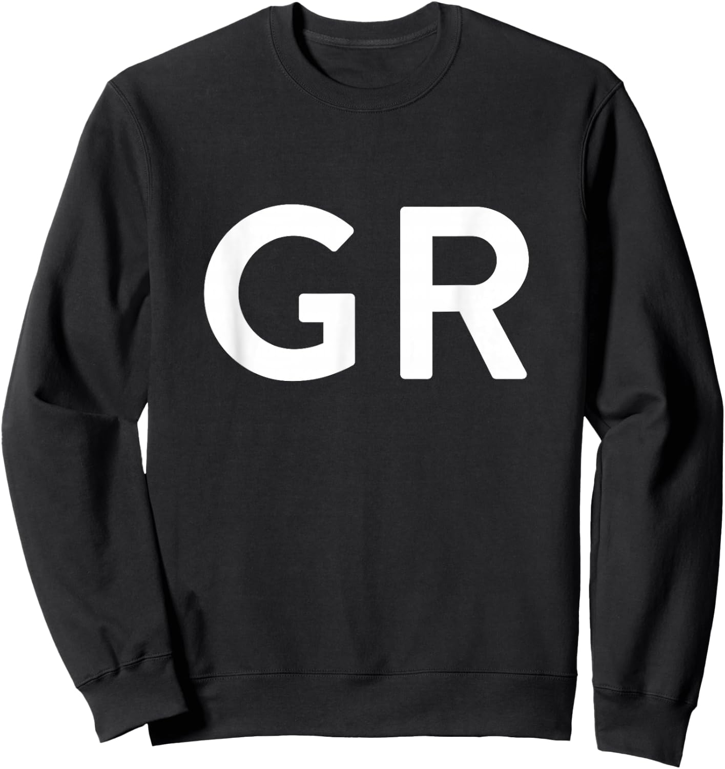GR - Greece Three Part Combo Design - Greek Flag Part 1 Sweatshirt - Sweatshirt | Black