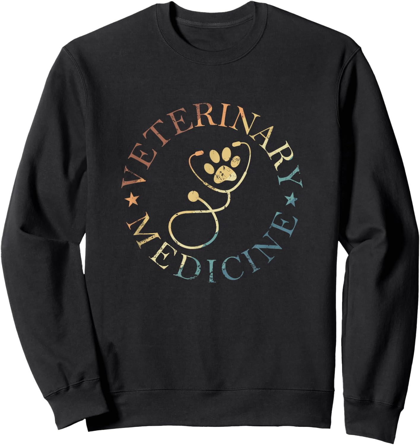 Veterinary Medicine Profession Sweatshirt - Sweatshirt | Black