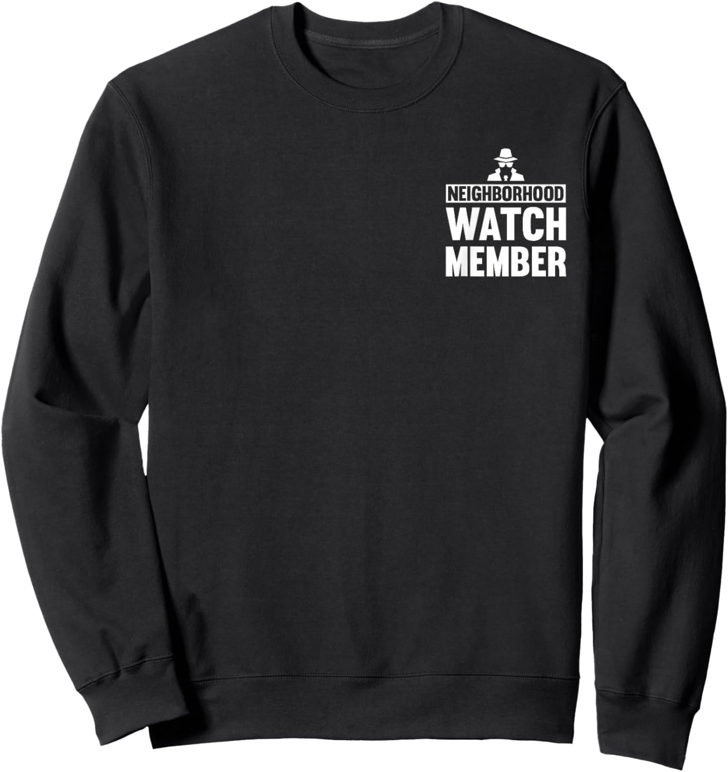 Neighborhood Watch Member Uniform Sweatshirt - Sweatshirt | Black