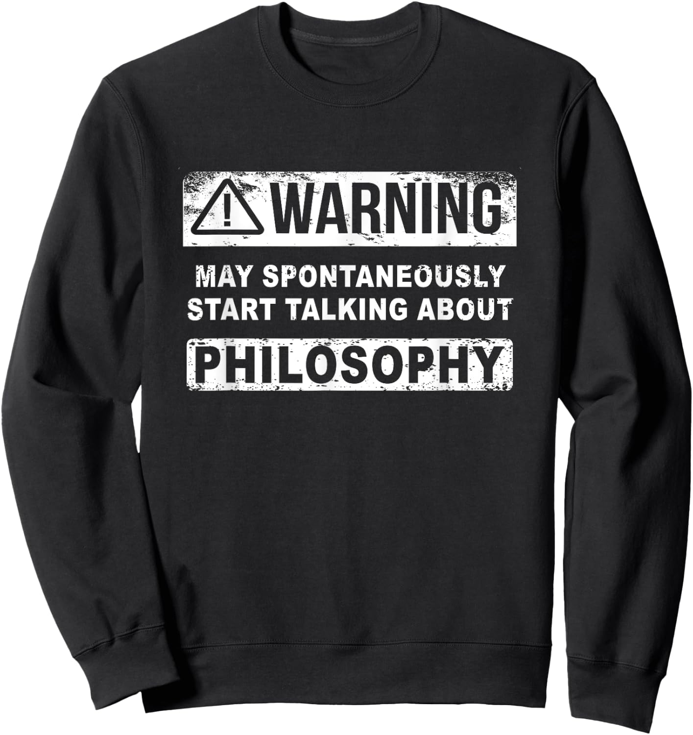 Philosophy Teacher Philosopher May Talking About Philosophy Sweatshirt - Sweatshirt | Black