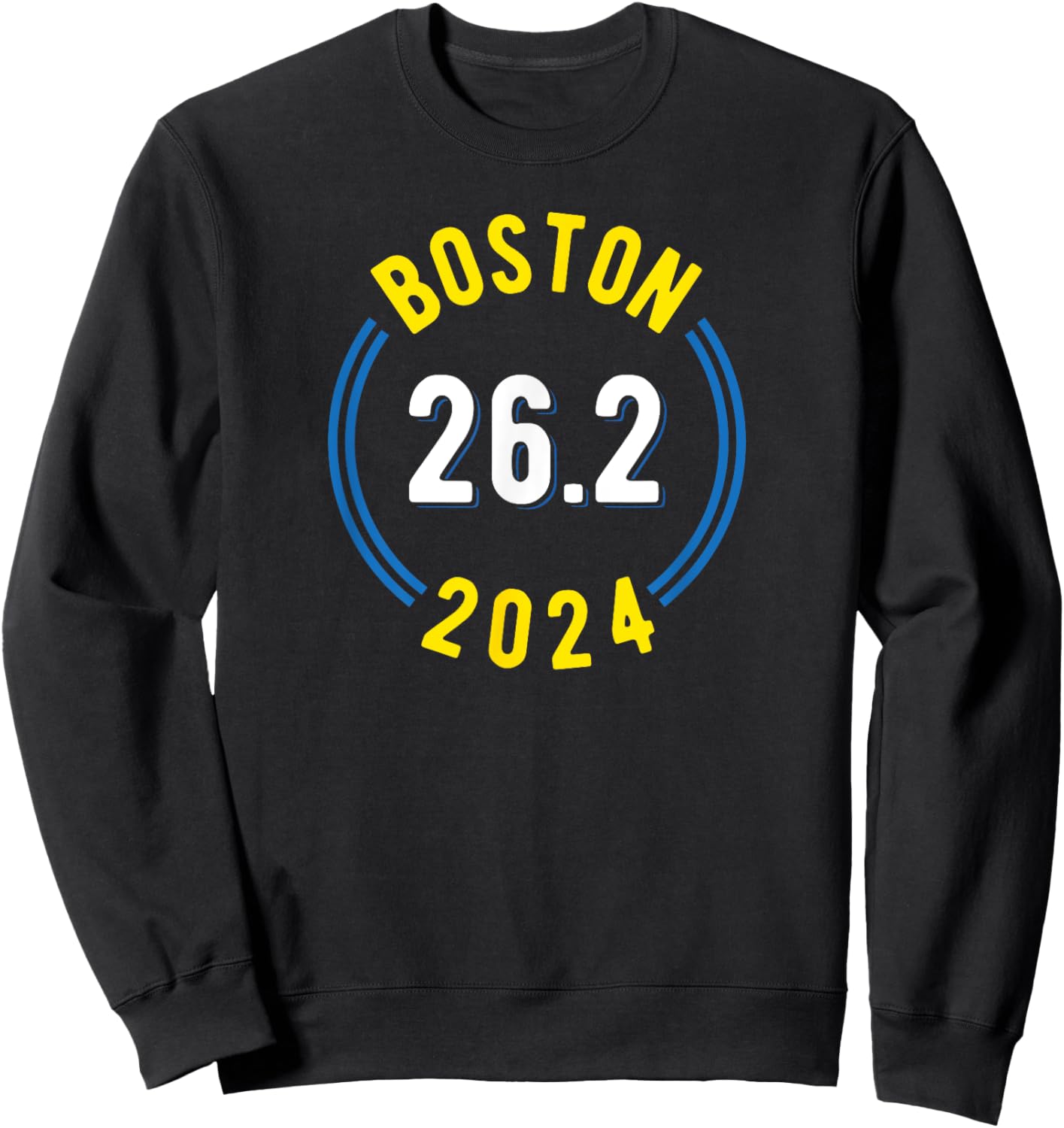 Boston 26.2 2024 Marathon Sweatshirt - Sweatshirt | Black