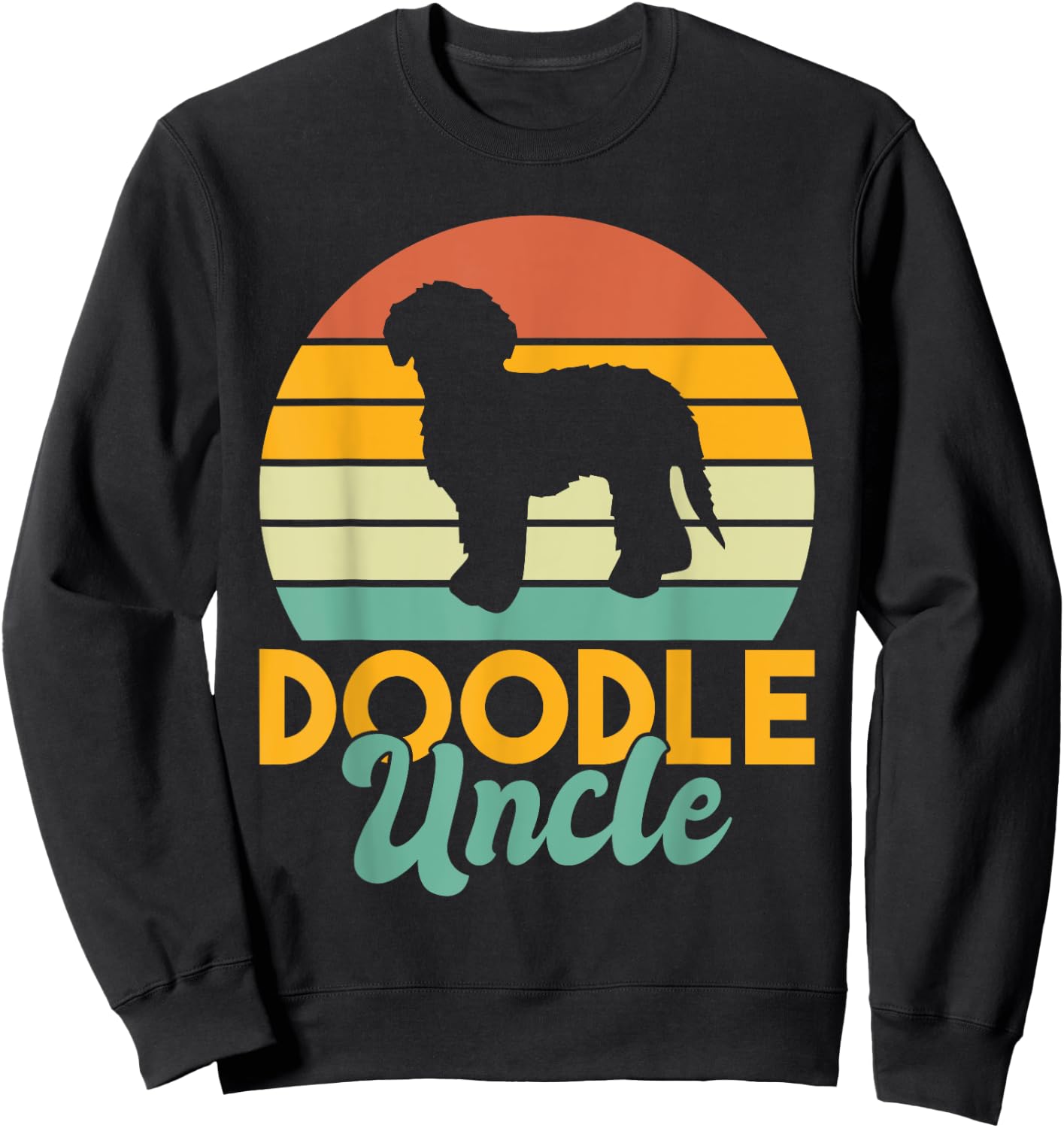 Golden Doodle Uncle Sweatshirt - Sweatshirt | Black