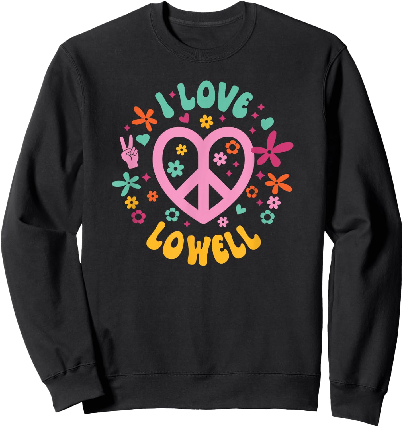 I Love Lowell Sweatshirt - Sweatshirt | Black