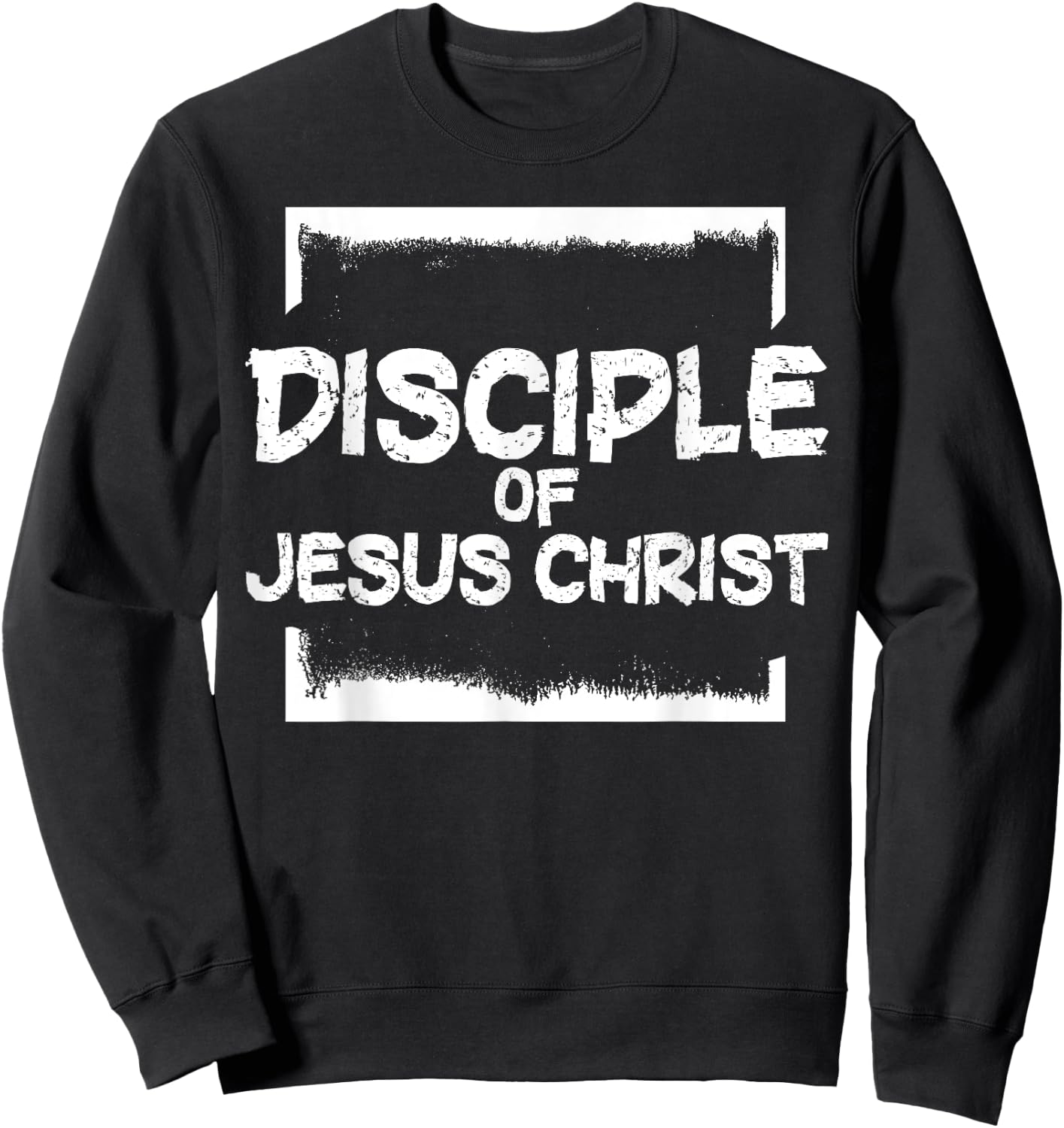 Latter Day Mormonism Missionary Religious Design -Adults Black Small Short Sleeve Modern Sweatshirt - Sweatshirt | Black
