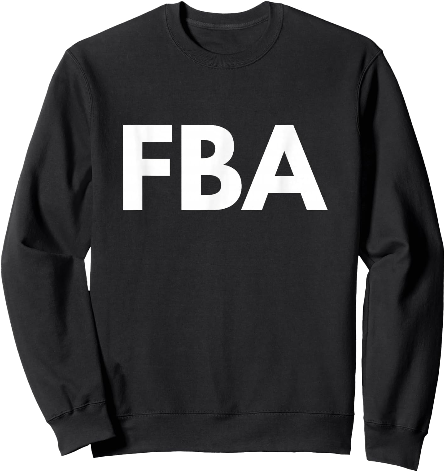 Foundational Black American Sweatshirt - Sweatshirt | Black