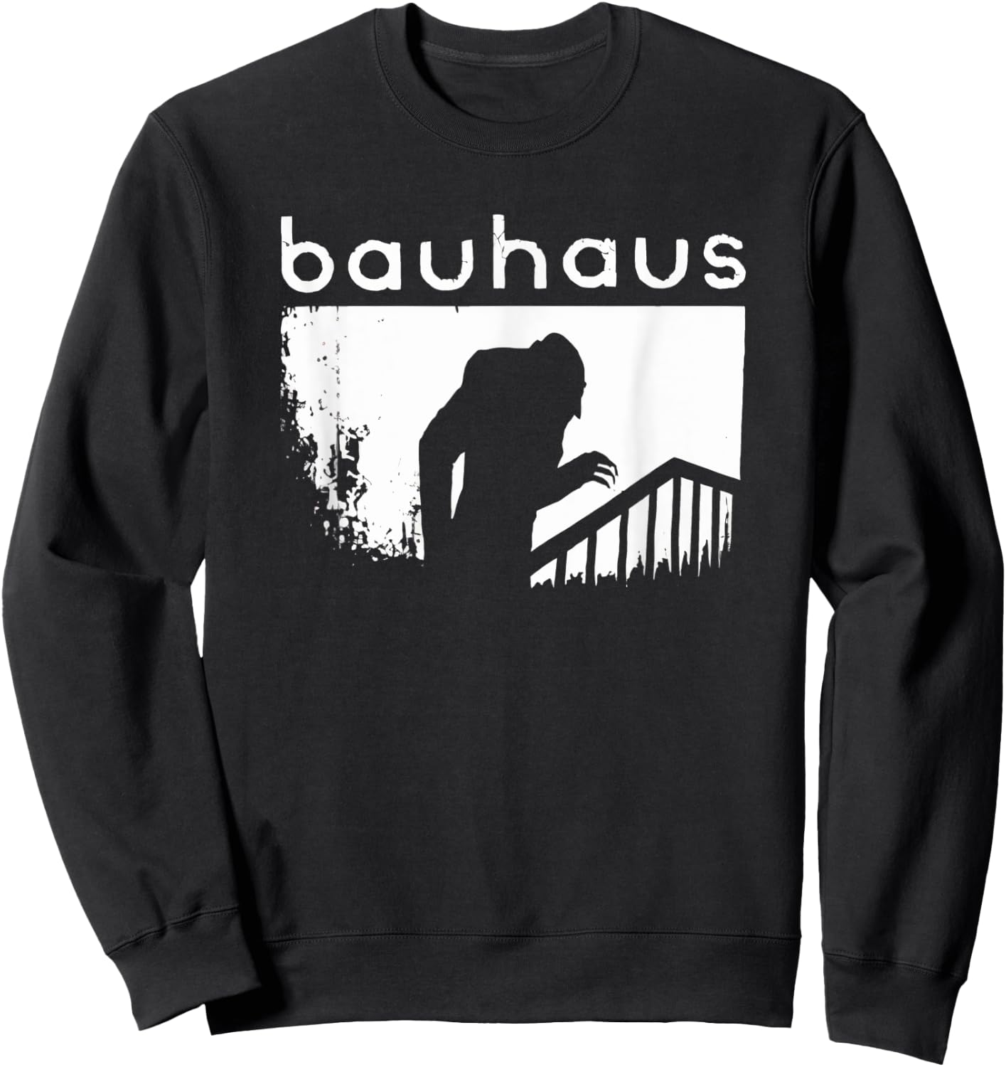 Bau haus Goth Vampire Band Vintage Sweatshirt - Sweatshirt | Black