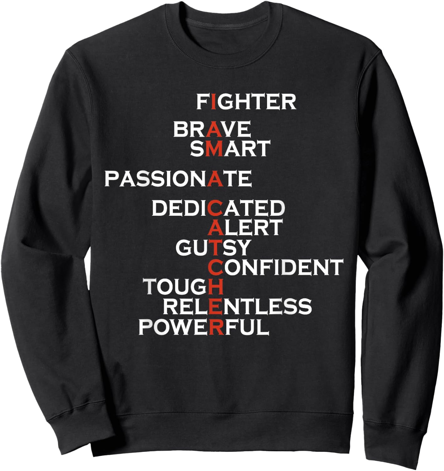 Backstop Funny Baseball Catcher Sweatshirt - Sweatshirt | Black