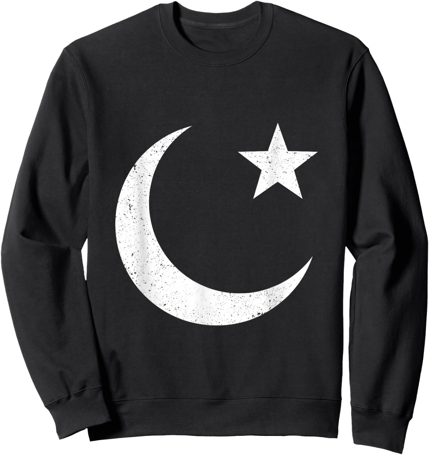Islam Symbol Cool Islamic Muslim Sign Men Women Sweatshirt - Sweatshirt | Black