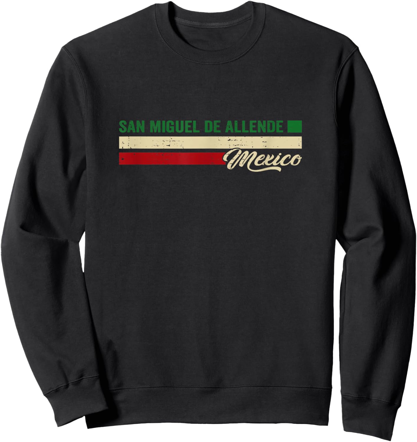 San Miguel de allende Mexico Sweatshirt - Sweatshirt | Black