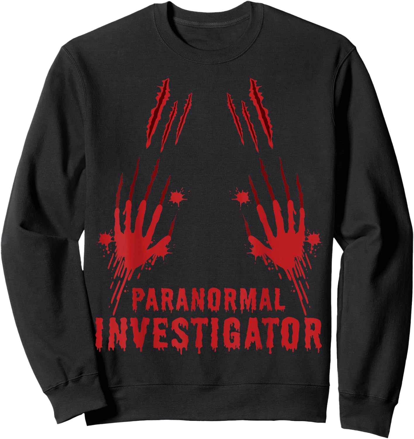 Ghost Hunting Paranormal Investigator Sweatshirt - Sweatshirt | Black