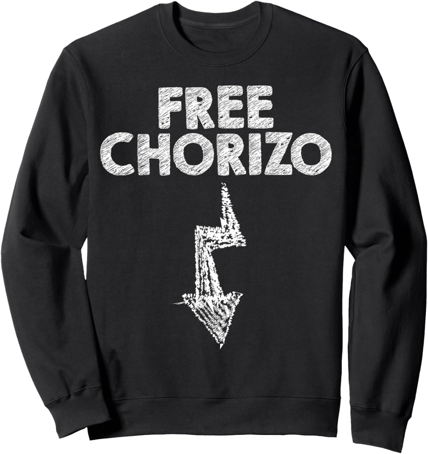 Free Chorizo Meaty Sausage Chorizo Sweatshirt - Sweatshirt | Black