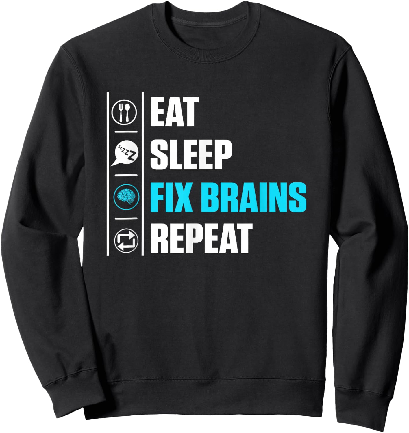 Neurosurgeon Gifts For Neurologists Neurosurgery Theme , Men's Black Short Sleeve Classic Fit , Small, Neurosurgery Sweatshirt - Sweatshirt | Black