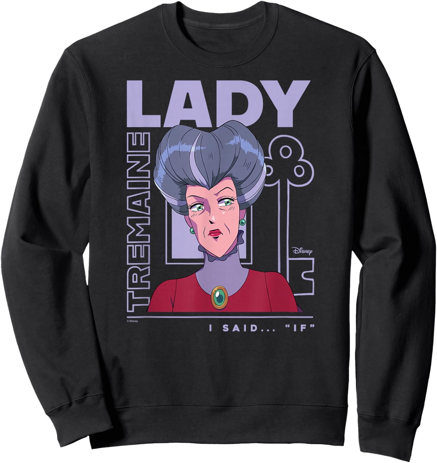 Disney Princess - Lady Tremaine Manga Sweatshirt - Sweatshirt | Black