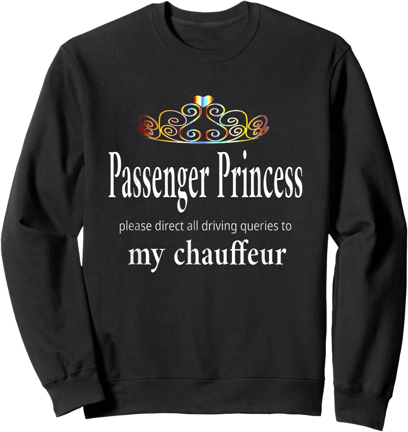 Passenger Princess Sweatshirt - Sweatshirt | Black