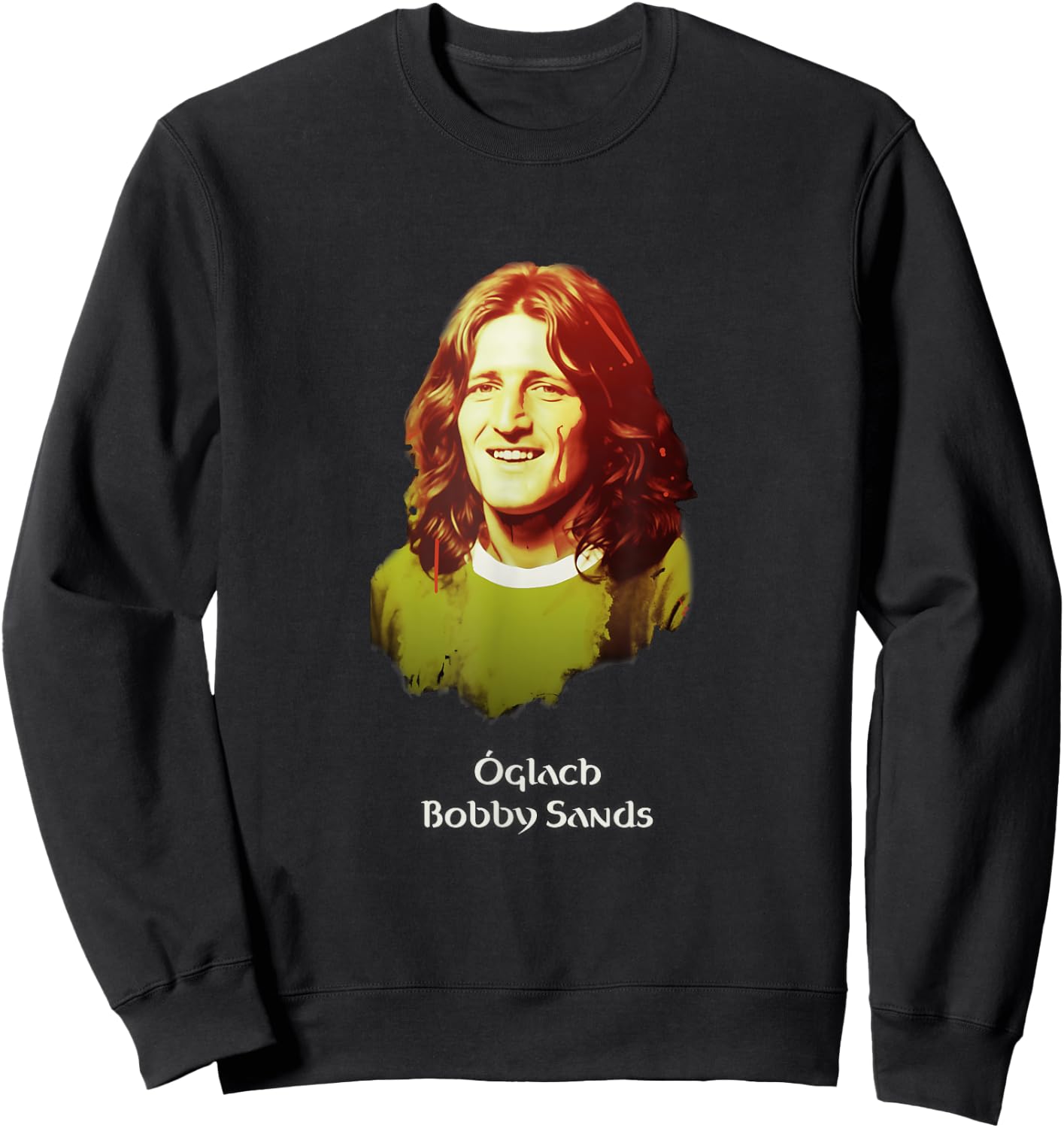 Bobby Sands Irish Republican Sweatshirt - Sweatshirt | Black