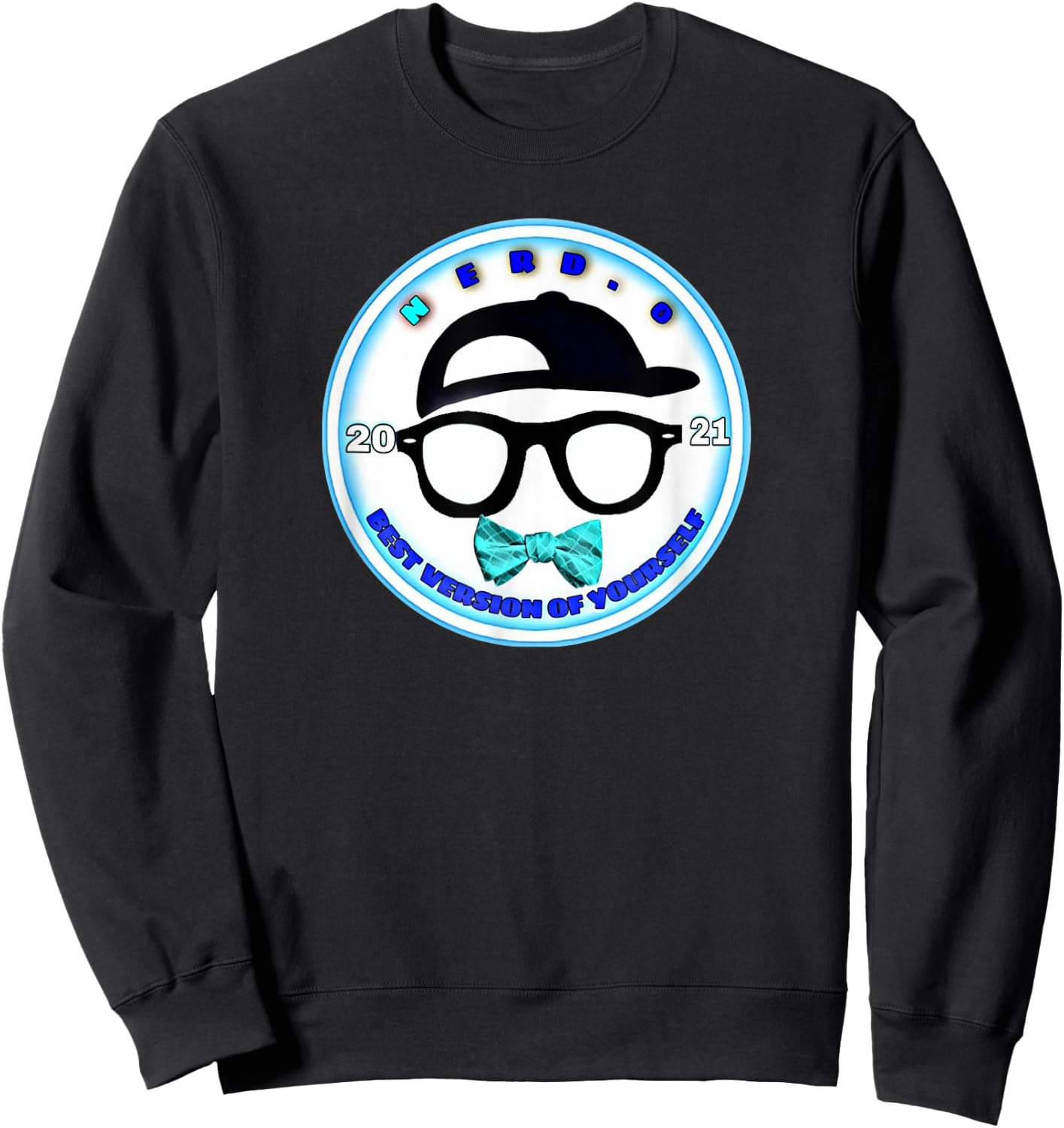 Nerd Version 2 Sweatshirt - Sweatshirt | Black