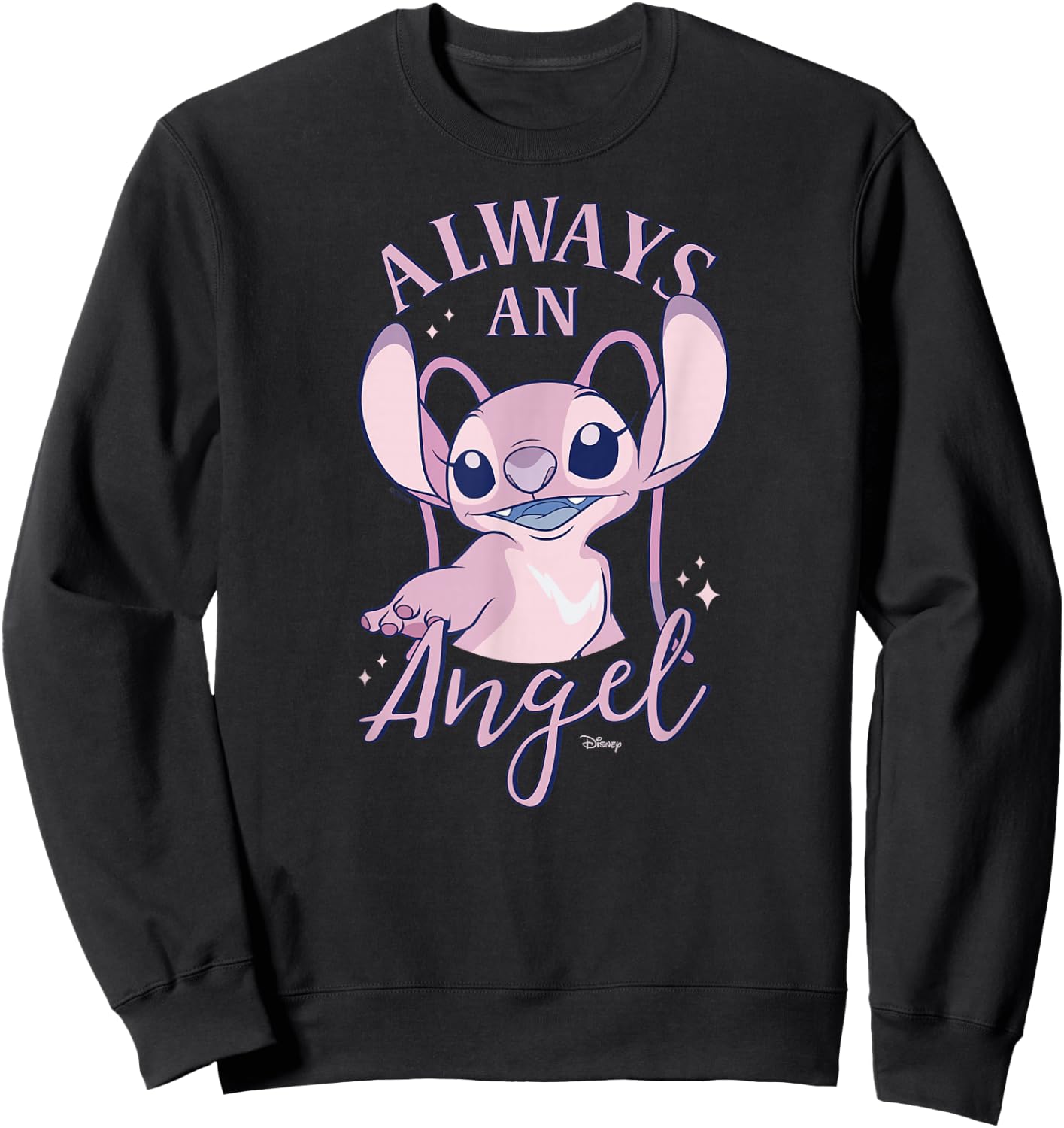 Lilo & Stitch - Always an Angel Sweatshirt - Sweatshirt | Black