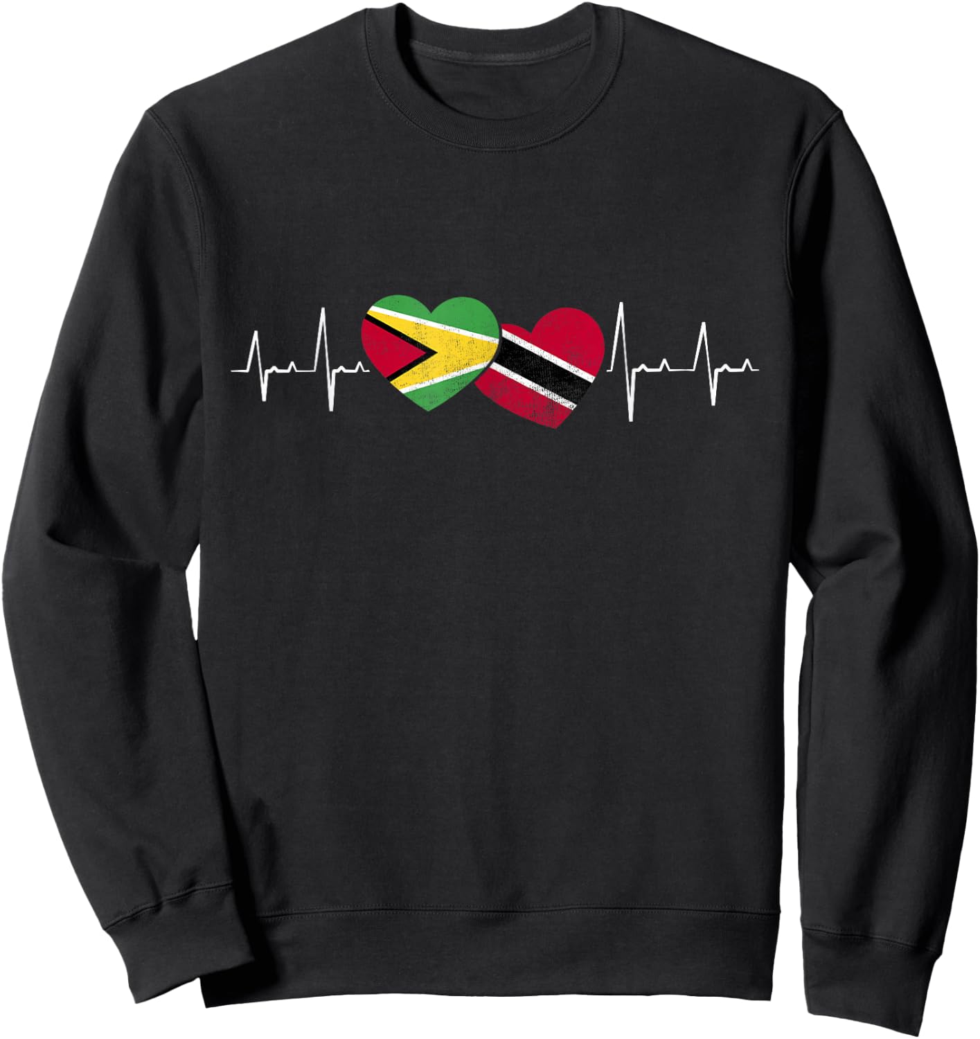 Guyana Flag Guyanese Guyana Sweatshirt - Sweatshirt | Black