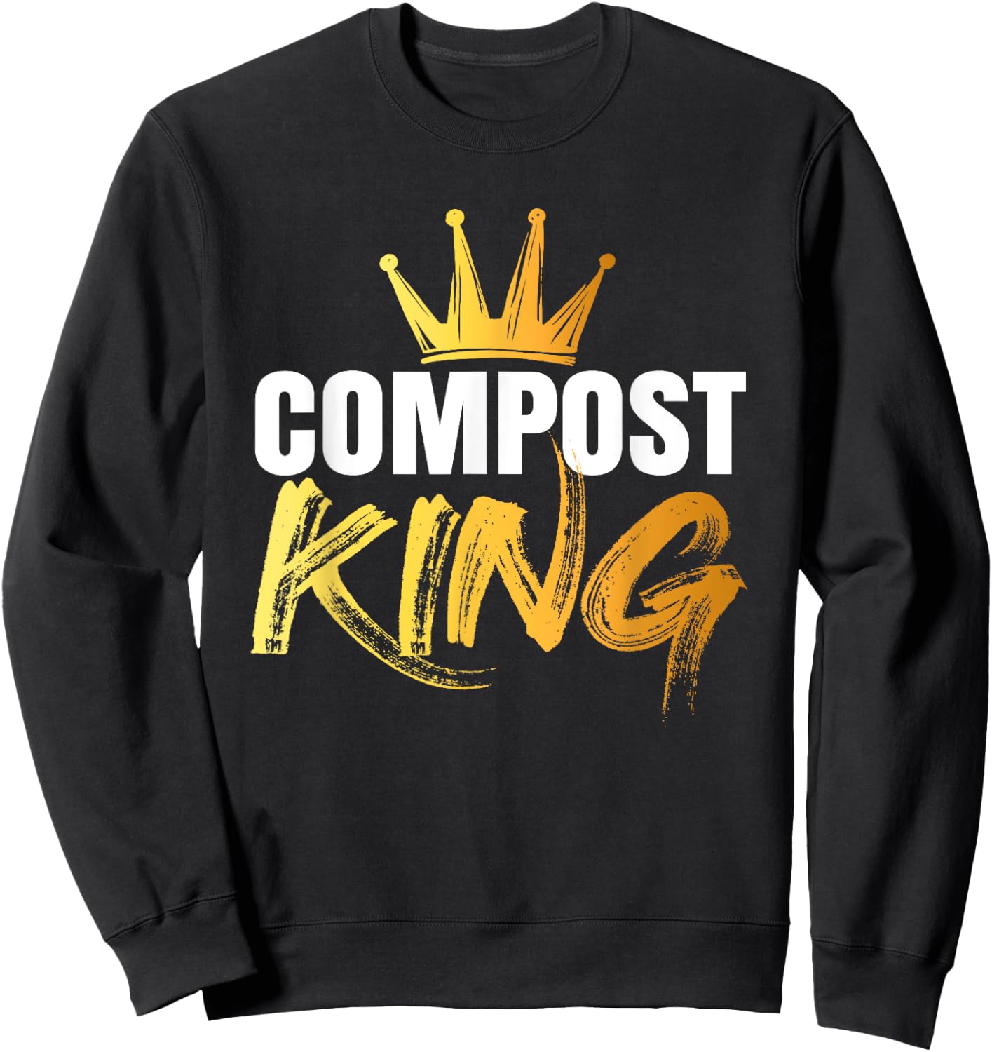 Compost King Sweatshirt - Sweatshirt | Black