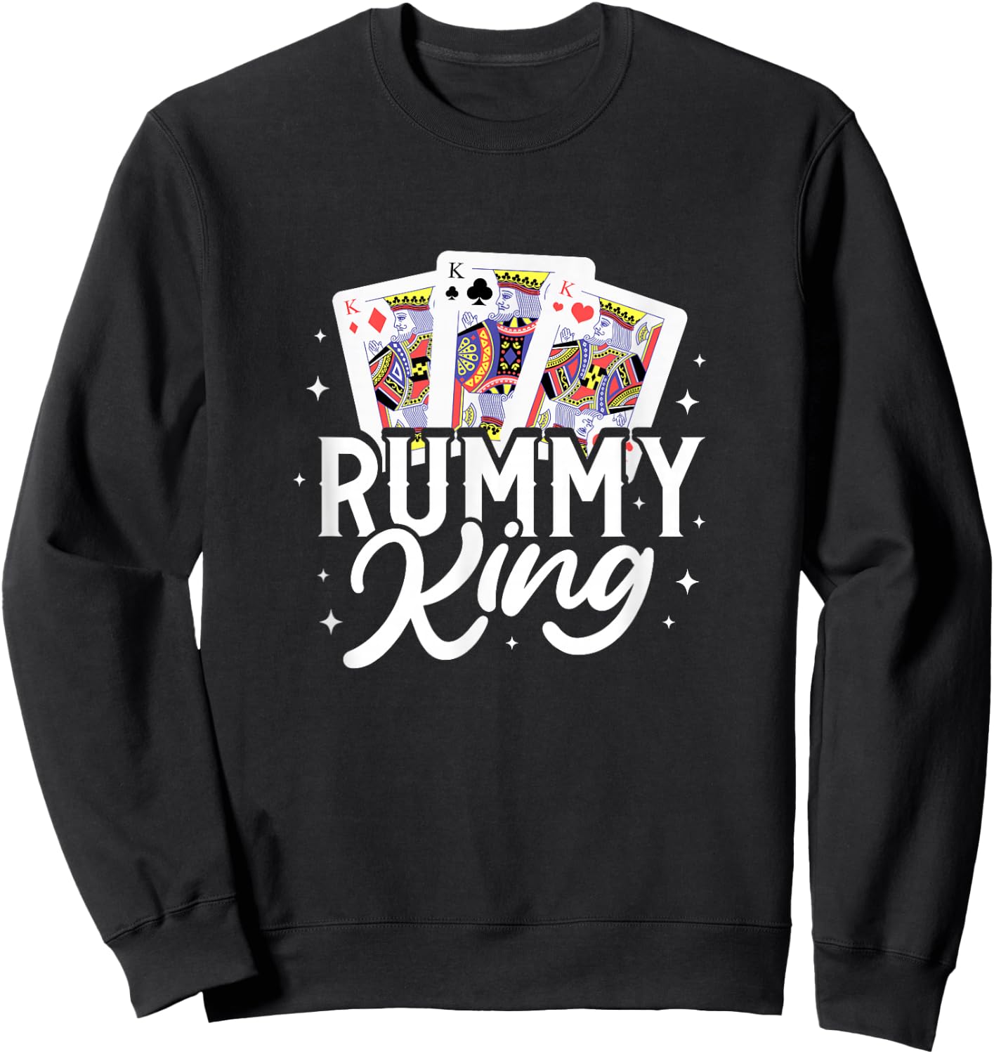 Rummy king Sweatshirt - Sweatshirt | Black