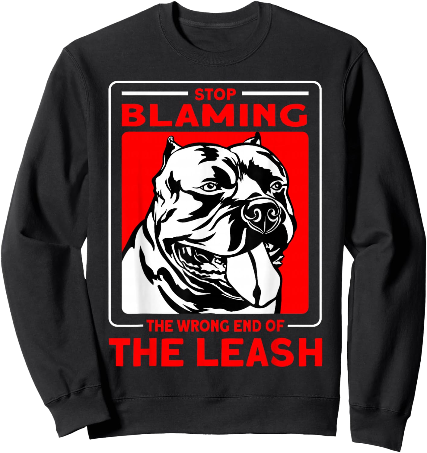 Bully Pitbull Puppies Apparel Mom American Bully Sweatshirt - Sweatshirt | Black
