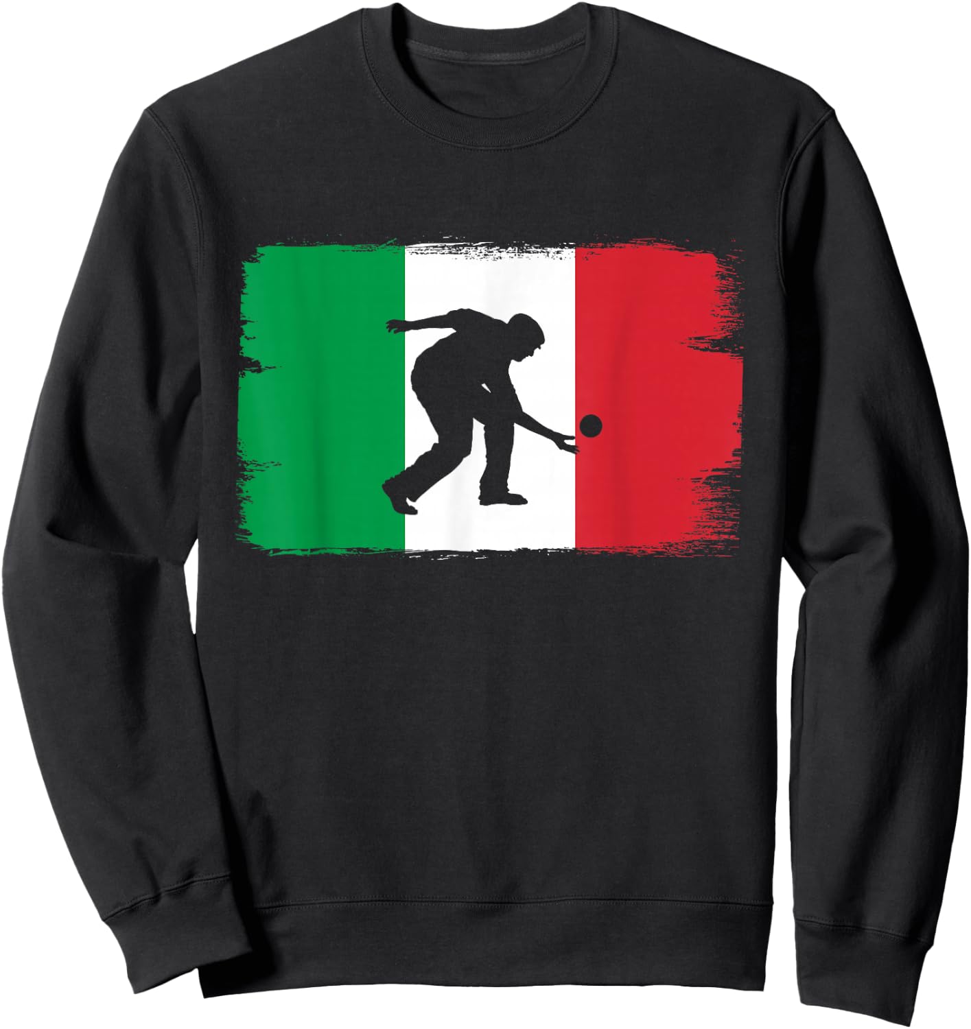 Bocce Player Bocce Ball Sweatshirt - Sweatshirt | Black