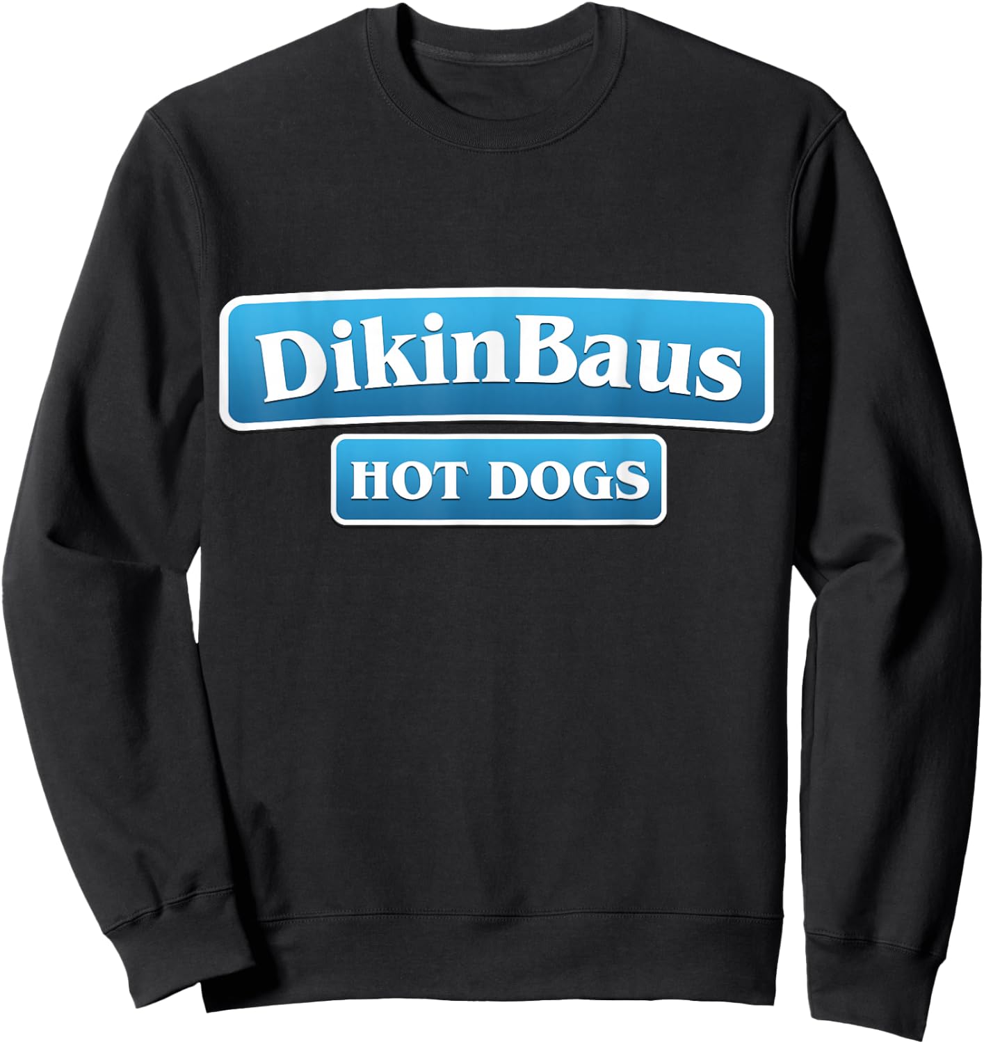 DikinBaus Hot Dogs Sweatshirt - Sweatshirt | Black