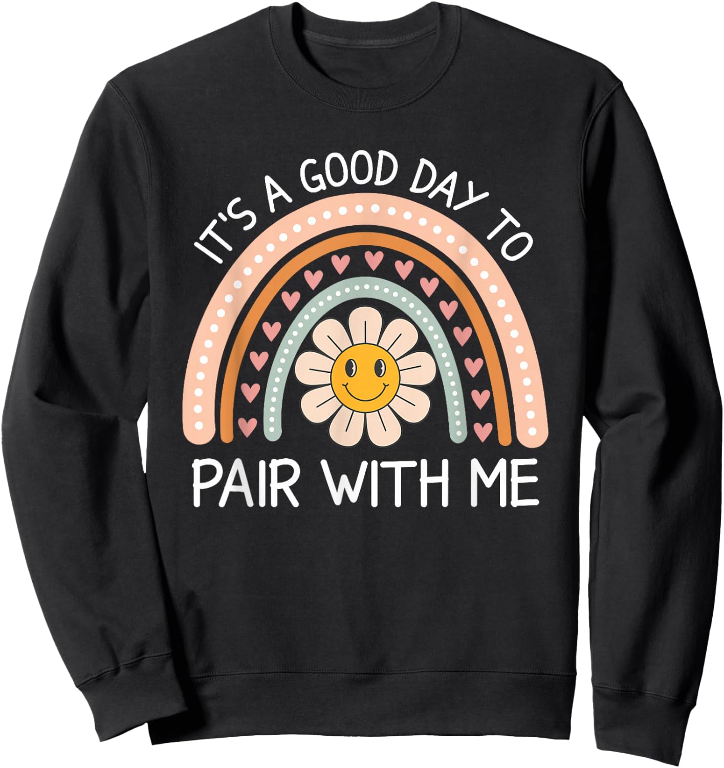 ABA Therapy Therapist to Pair with Me Behavioral Analyst Sweatshirt - Sweatshirt | Black