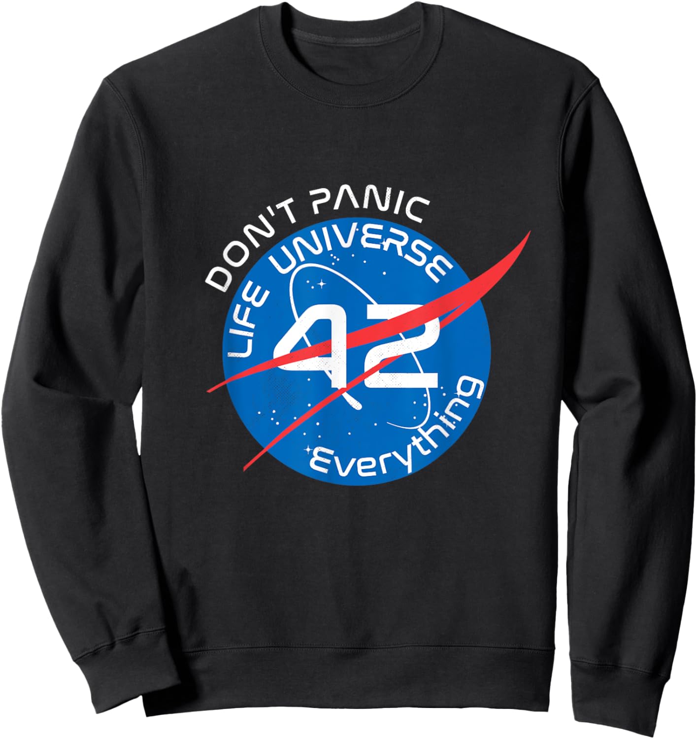 The 42 Answer to Life The Universe and Everything Sweatshirt - Sweatshirt | Black