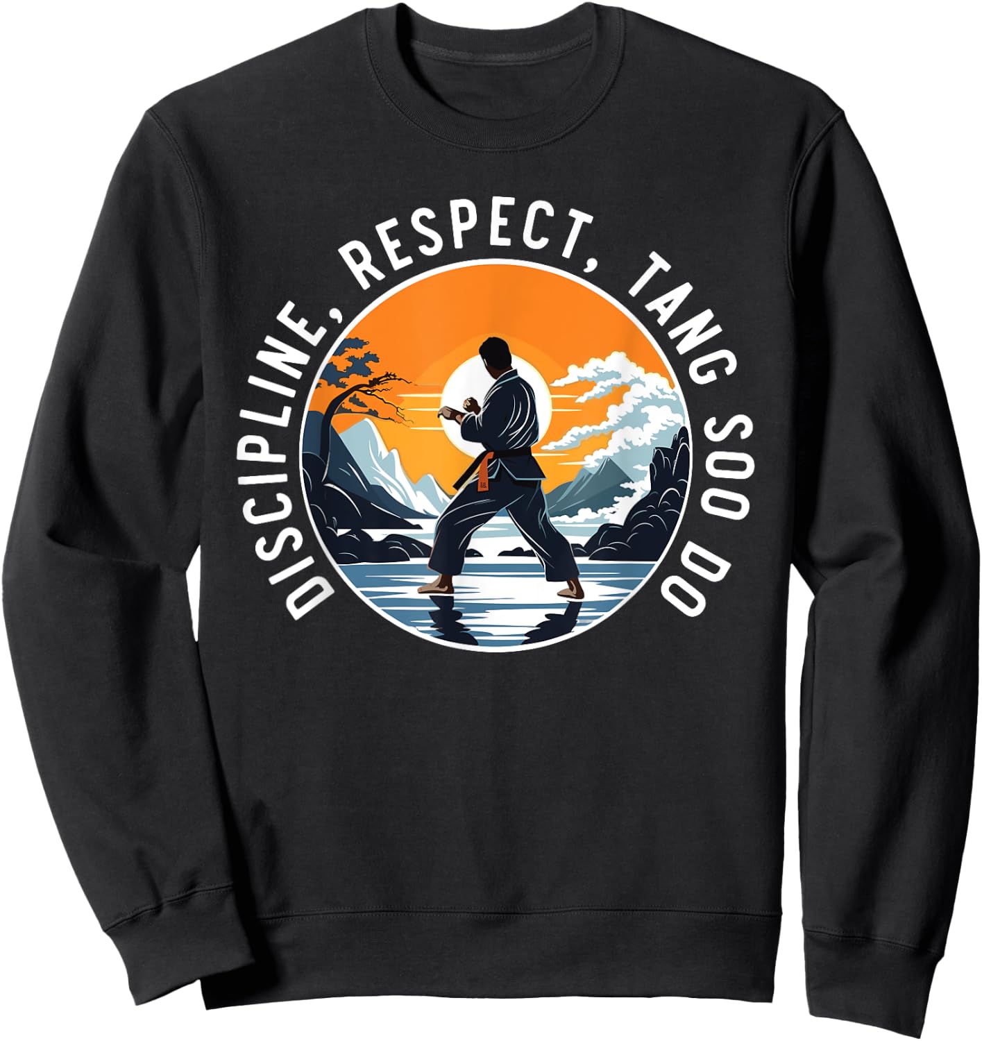 Tang Soo Do Korean Karate Martial Arts Martial Artist Sweatshirt - Sweatshirt | Black
