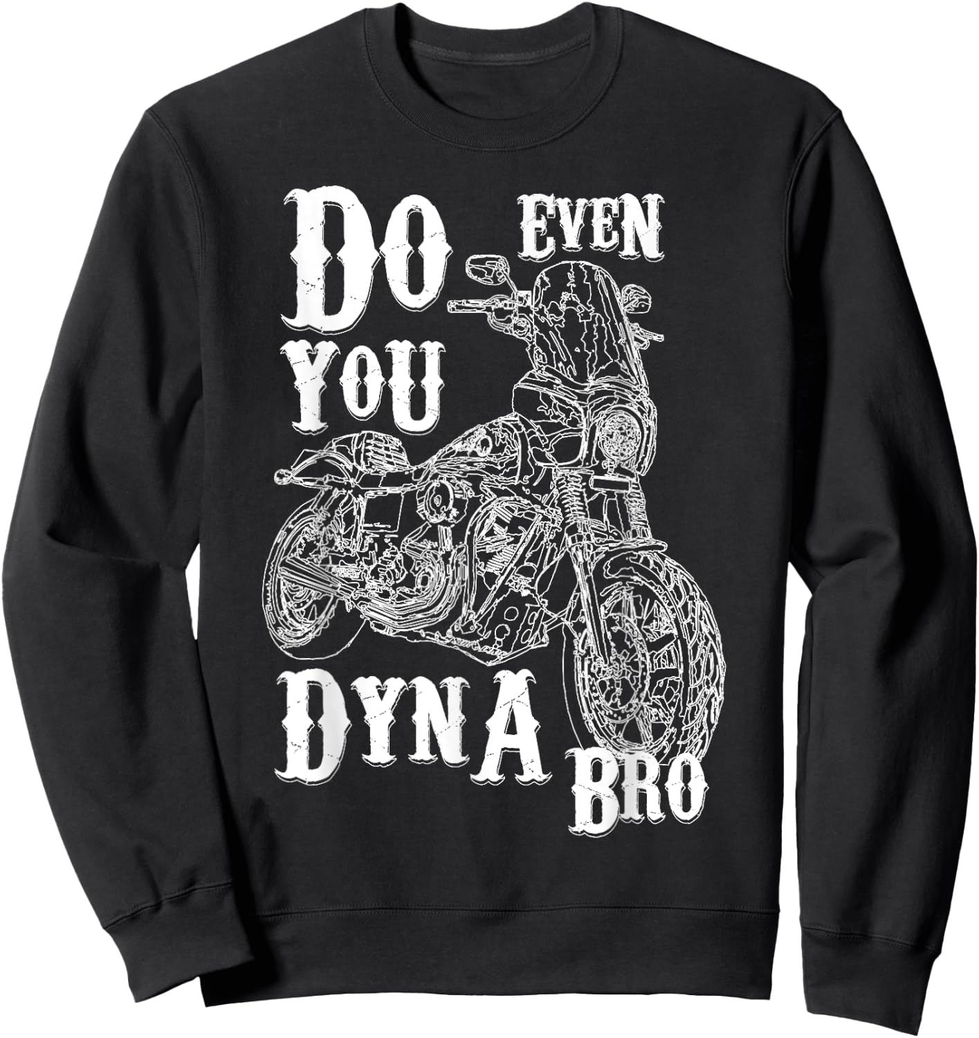 Motorcycle Lover Club style Retro Vintage Motorcycle Rider Sweatshirt - Sweatshirt | Black