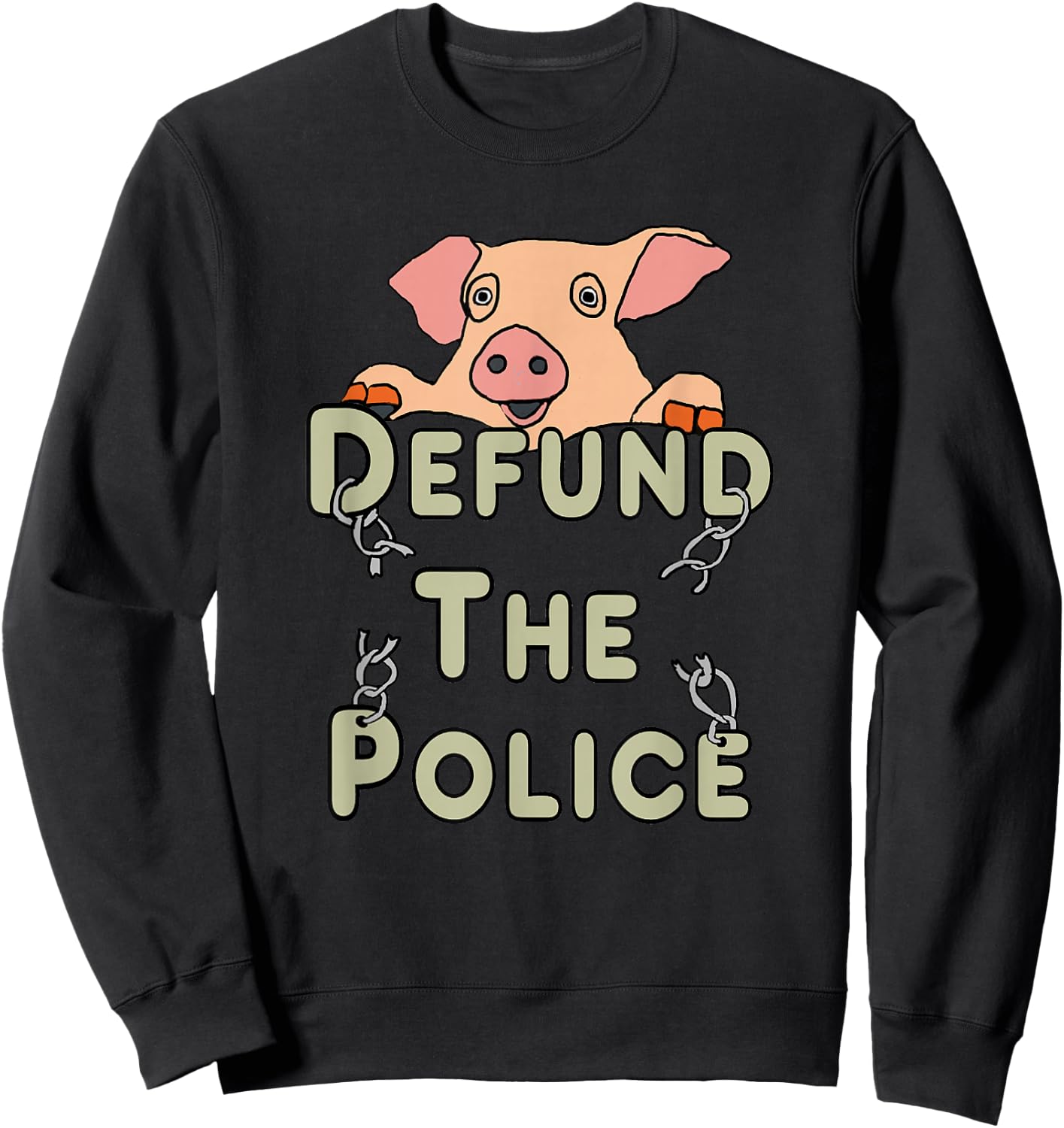 Defund The Police Sweatshirt - Sweatshirt | Black