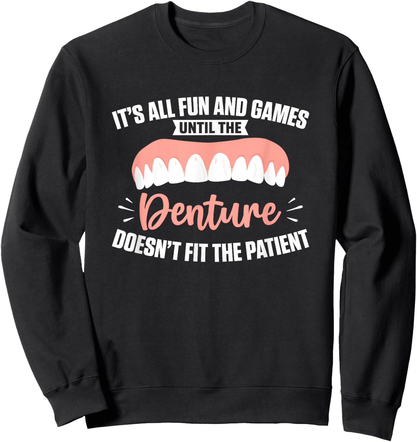Dental Lab Tech Dental Lab Technician Sweatshirt - Sweatshirt | Black