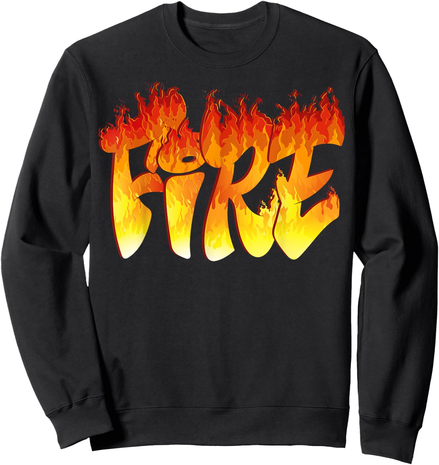 Funny Fire and Ice Costume Halloween Family Matching Women Sweatshirt - Sweatshirt | Black