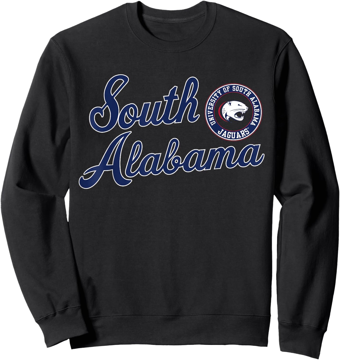 South Alabama Jaguars | Official NCAA Merch | NCAFSAL04 Sweatshirt - Sweatshirt | Black