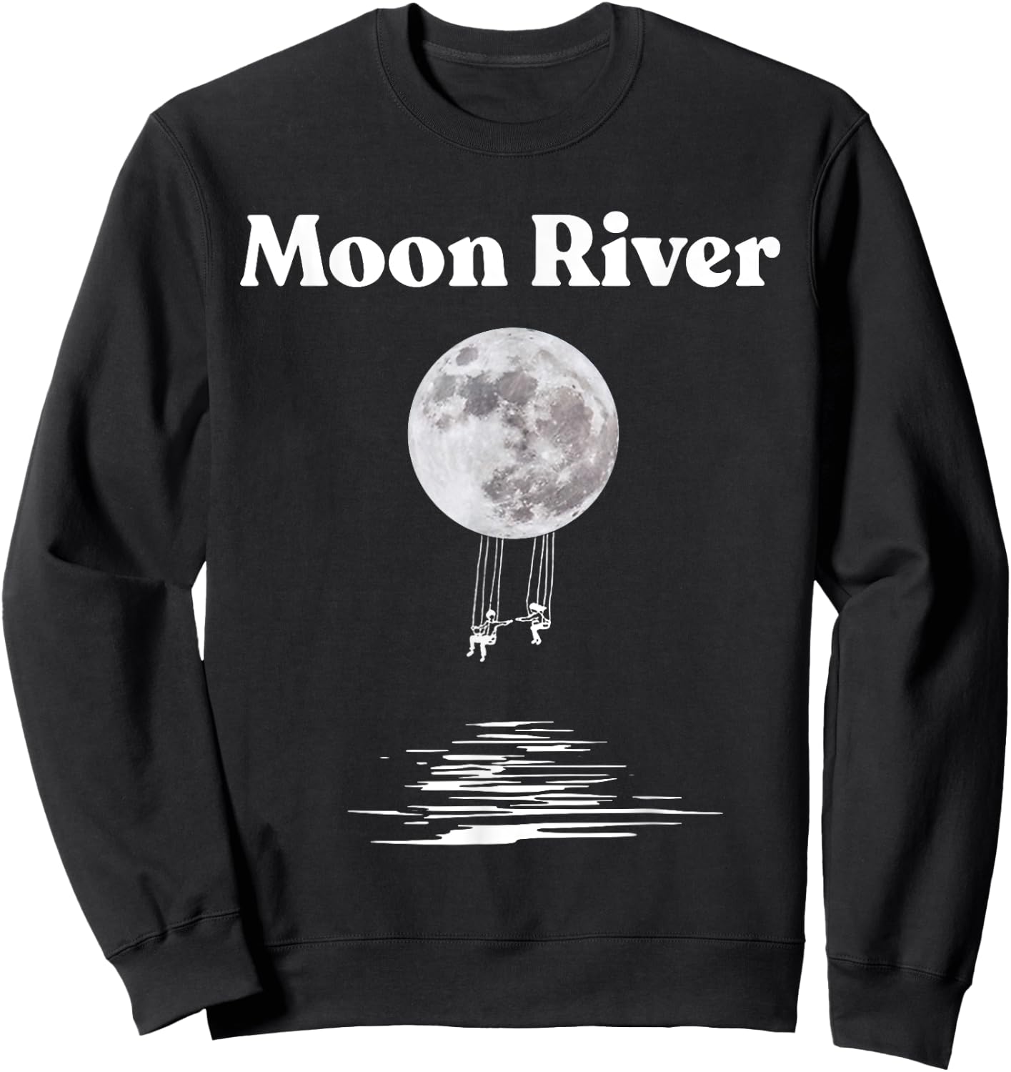Moon River Sweatshirt - Sweatshirt | Black