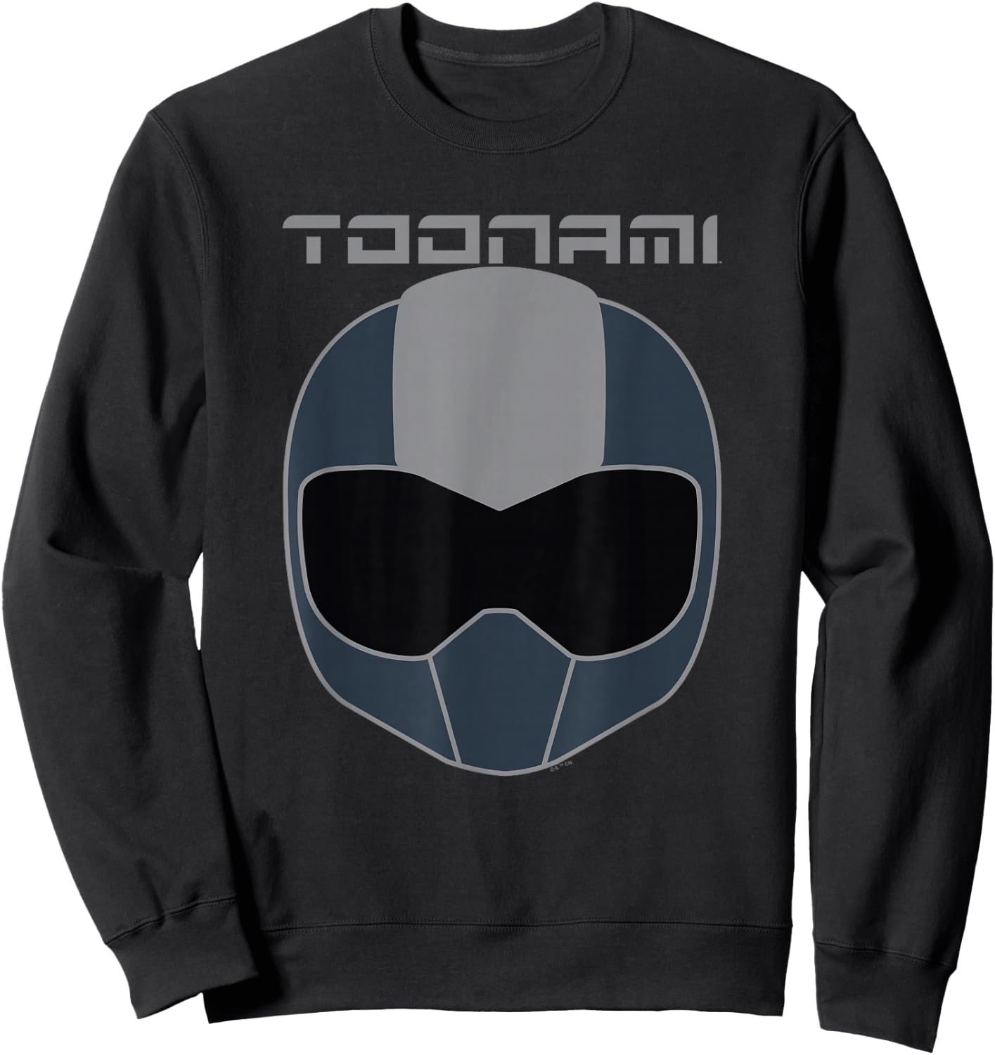 Toonami T.O.M. Simple Big Face Sweatshirt - Sweatshirt | Black