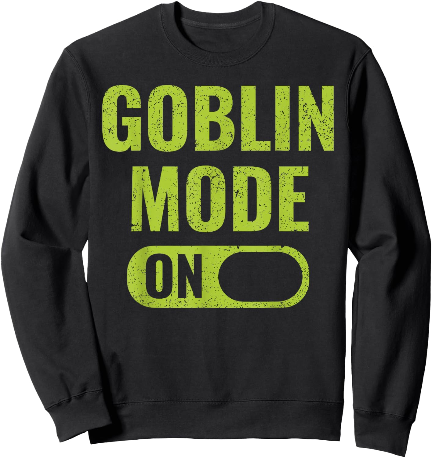 Goblin Mode Sweatshirt - Sweatshirt | Black