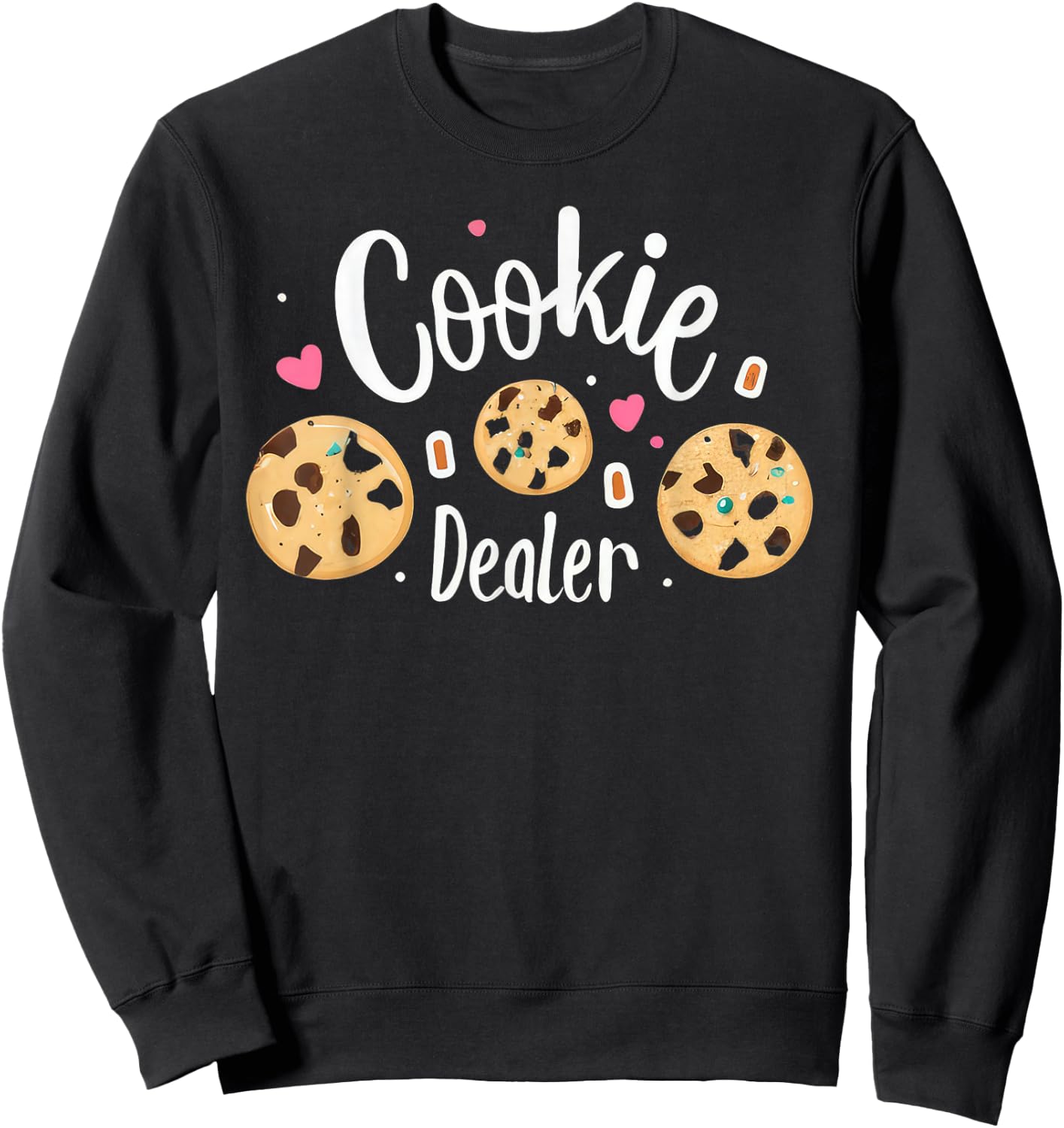 Cookie Dealer Cookie Lover Sweatshirt - Sweatshirt | Black