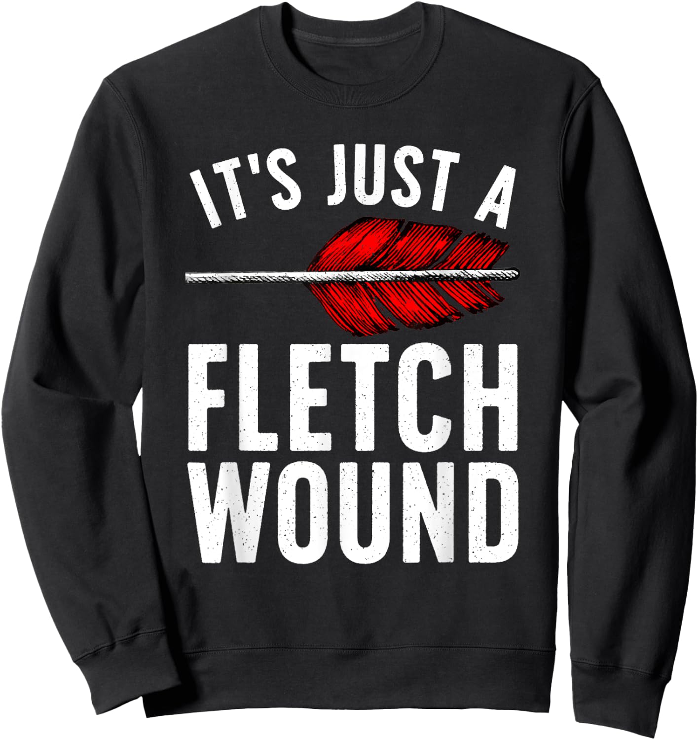 Funny Archery Art Women Kids Bowhunter Archery Lover Sweatshirt - Sweatshirt | Black