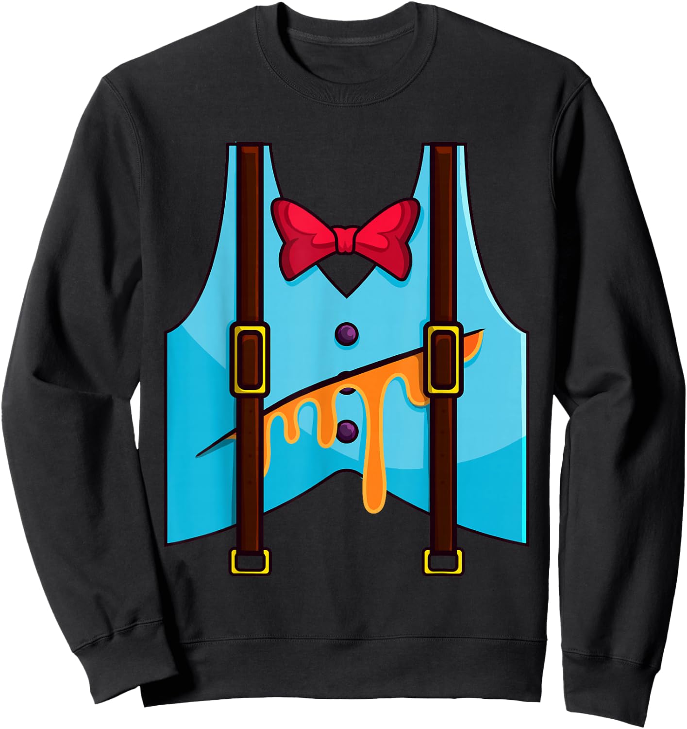 Humpty Dumpty Halloween Costume Sweatshirt - Sweatshirt | Black